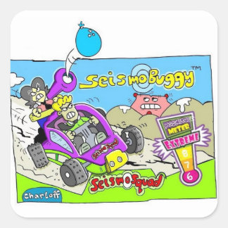 Carré Sticker SeismoSquad Buggy