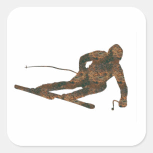Carré Sticker ski Rost