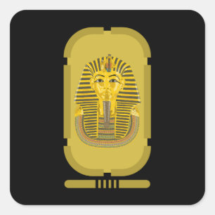 Carré Sticker Tutankhamun