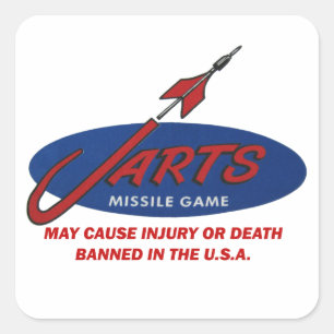 Carré Sticker vintage Jarts !