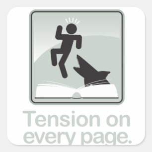 Carré Tension sur chaque sticker de page