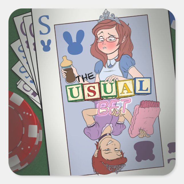 Carré The Usual Bet Cover Sticker 2019-2020 (Devant)