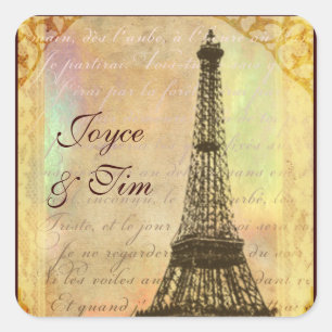 Carré Tour Eiffel STicker