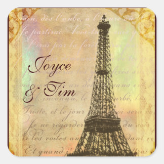 Carré Tour Eiffel STicker