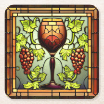 Vivid Art Vin Dessous de verre 04