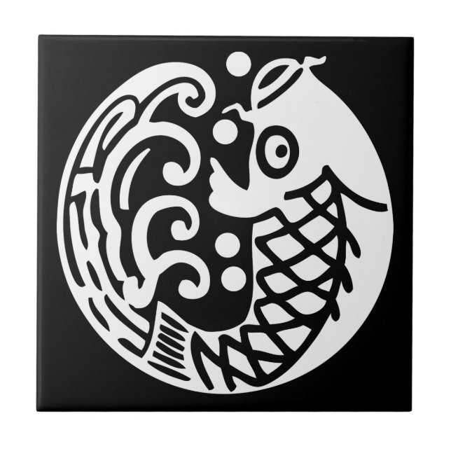 CARREAU 鯉に波 (Devant)