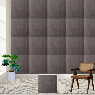 Carreau #13 Carrelage en céramique en bois foncé luxueux