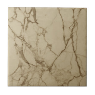 Carreau 1 0f 3 Marbre Sepia Faux 4,5 et 6" Arrière-plan d