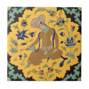 Carreau 1 de Pair Turbane Men Repro Perse antique