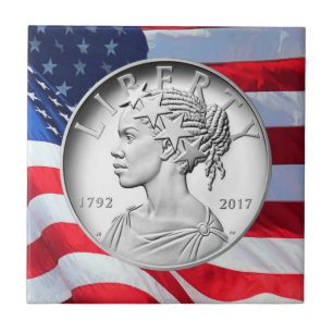 Carreau  2017 American Liberty 225e anniversaire Silver   