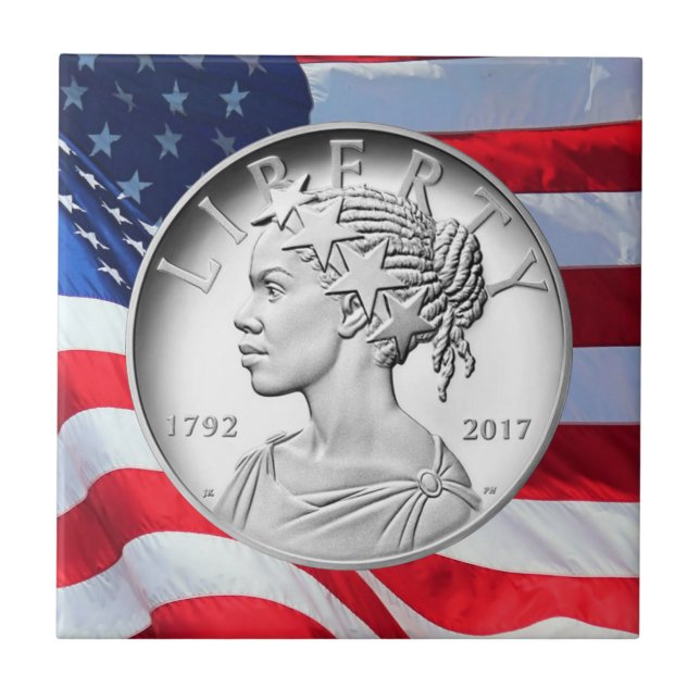 Carreau  2017 American Liberty 225e anniversaire Silver    (Devant)