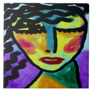 Carreau À chaque fois que la peinture numérique Abstraite