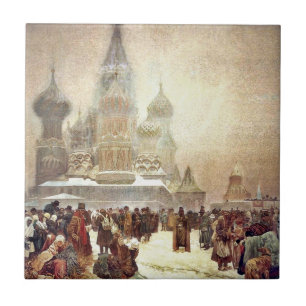 Carreau Abolition de servage en Russie 1914