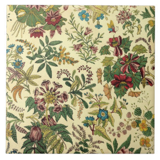 Carreau Abondance florale démodée