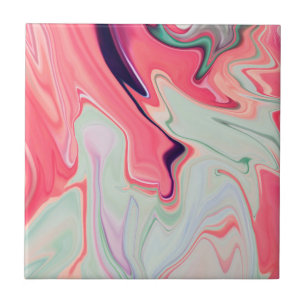 Carreau Abstract elegant fluide marble liquide