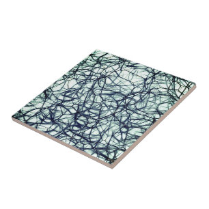 Carreau Abstract Fantasy Ceramic Tile Art neurone