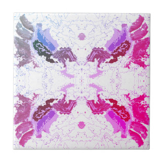 Carreau Abstract Pink and Purple
