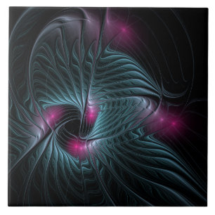 Carreau Abstrait Imaginaire coloré fractal