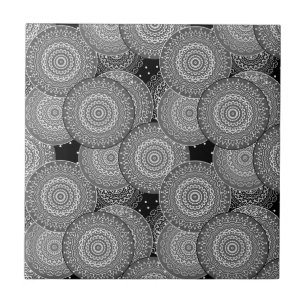 Carreau Abstraits cercles géométriques modernes formes r