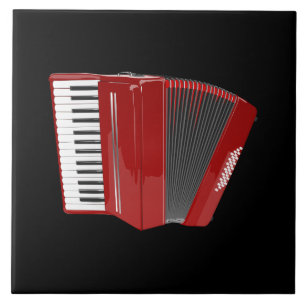 Carreau Accordéon rouge