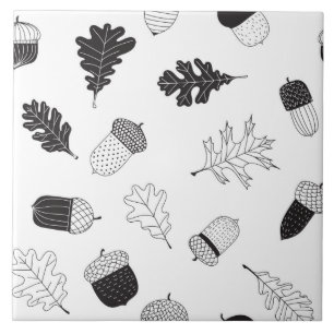 Carreau Acorns et feuille