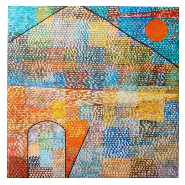 Carreau Ad Parnassum, Paul Klee (Devant)