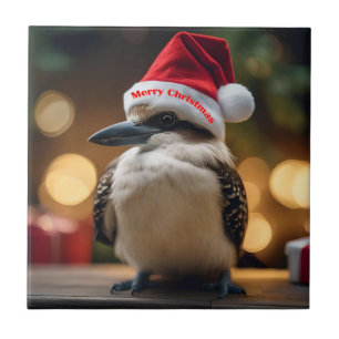 Carreau adorable Noël Kookaburra,