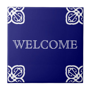 Carreau Affiche de bienvenue