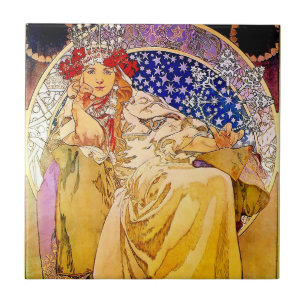 Carreau Affiche de la princesse Hyacinthe par Alphonse Muc