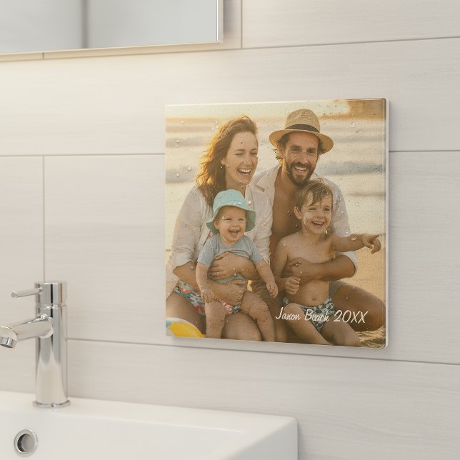 Carreau Aged Sepia Photo Template D1216 (Créateur téléchargé)