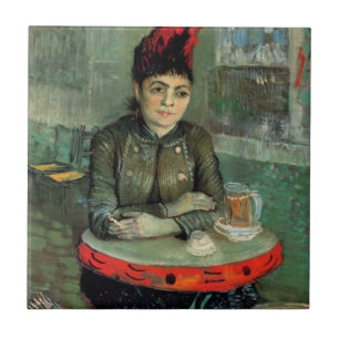 Carreau Agostina Segatori, Café du Tambourin par Van Gogh