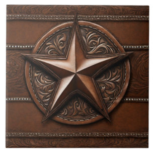 Carreau Agritourisme rustique Cowboy Western Country Texas