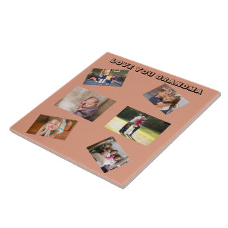 Carreau Aimez-vous Grand-mère Chic Sans Serif 6 Photos Ang