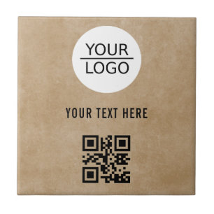 Carreau Ajouter un logo QR Code Promotion de texte personn