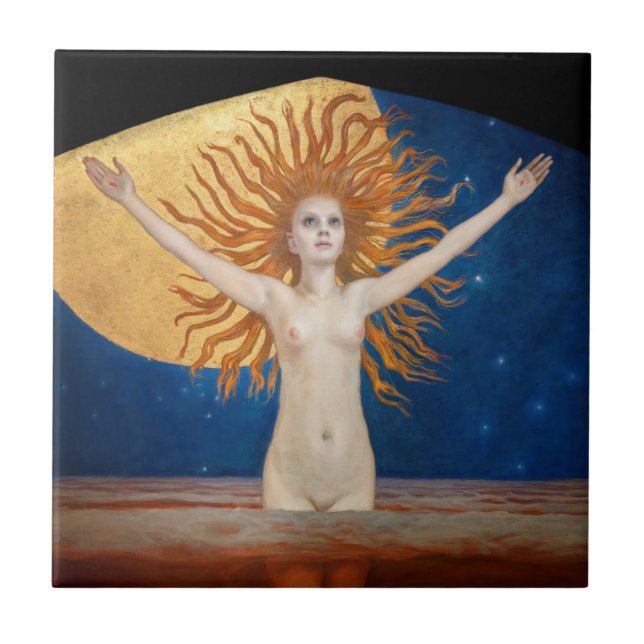 Carreau Akseli Gallen-Kallela - Ad Astra (Devant)