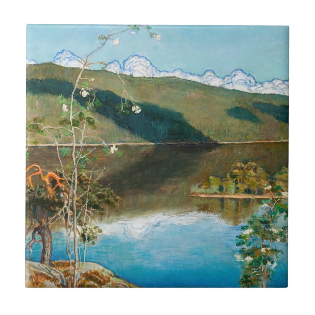 Carreau Akseli Gallen-Kallela - Thundernuages sur Horizon (Devant)