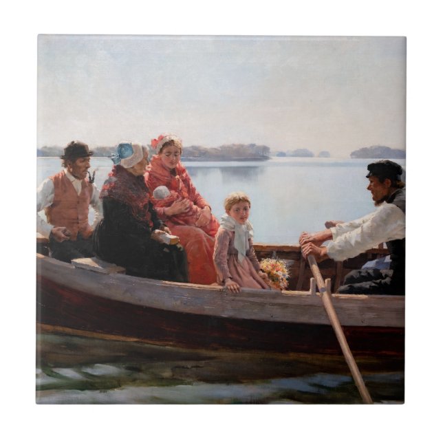 Carreau Albert Edelfeel - Aller au baptême (Devant)