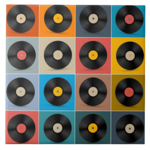 Carreau Album,Vinyl Record,Music Poster