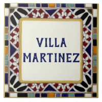 Alhambra Personnelle Famille Personnalisée Nom de