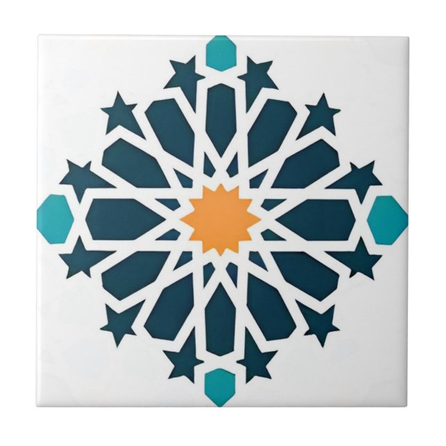 Carreau Alhambra tuiles vintage (Devant)