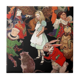 Carreau Alice au pays des merveilles