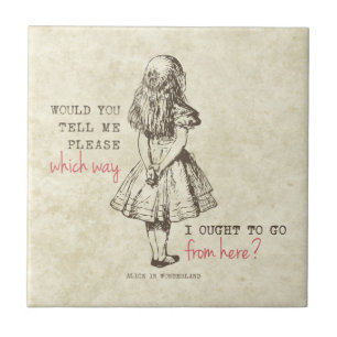 Carreau Alice au pays des merveilles