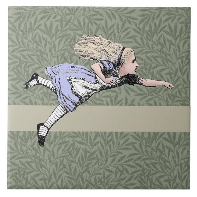 Carreau Alice volante au pays des merveilles (Devant)