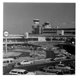 Carreau Allemagne vintage Berlin L'aéroport de Tegel