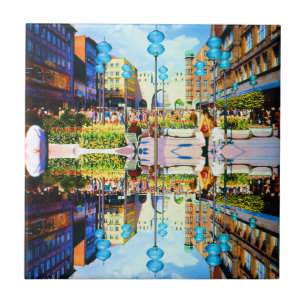 Carreau Allemagne vintage Munich Towngate Karistor