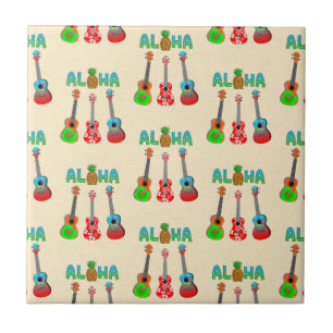 Carreau Aloha Ukuleles
