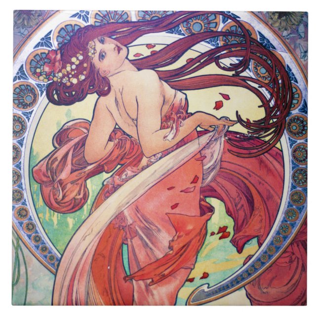 Carreau Alphonse Mucha (Devant)