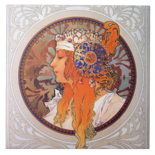 Carreau Alphonse Mucha