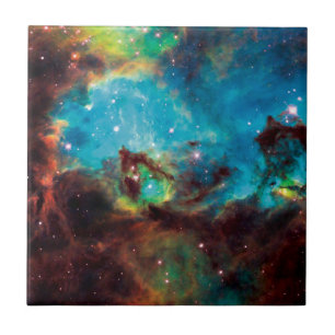 Carreau Amas d'étoiles NGC 2074 Nébuleuse de la Tarentule