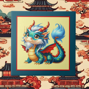 Carreau amateurs de dragon de chine cool